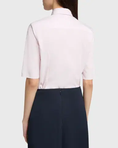 Jil Sander Elbow-Sleeve Slim Button-Down Shirt | Thumbnail 3 Jil Sander Elbow-Sleeve Slim Button-Down Shirt | Thumbnail 3