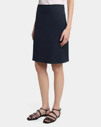 Jil Sander Viscose Knee-Length Bias Skirt | Thumbnail 4 Jil Sander Viscose Knee-Length Bias Skirt | Thumbnail 4