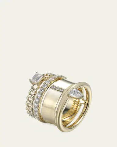Type Jewelry Typestack All Diamond Ring | Thumbnail 2 Type Jewelry Typestack All Diamond Ring | Thumbnail 2