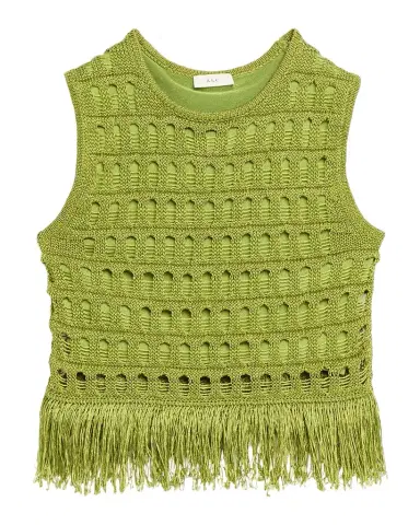 A.L.C. Esme Open-Knit Fringe Top | Thumbnail 1 A.L.C. Esme Open-Knit Fringe Top | Thumbnail 1