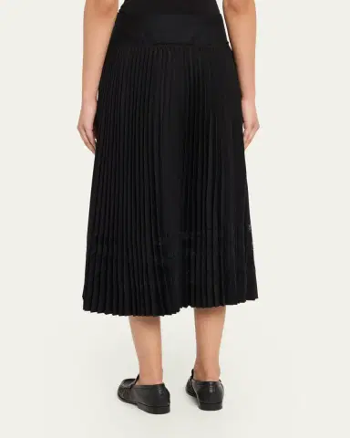 3.1 Phillip Lim Pleated A-Line Midi Skirt | Thumbnail 3 3.1 Phillip Lim Pleated A-Line Midi Skirt | Thumbnail 3