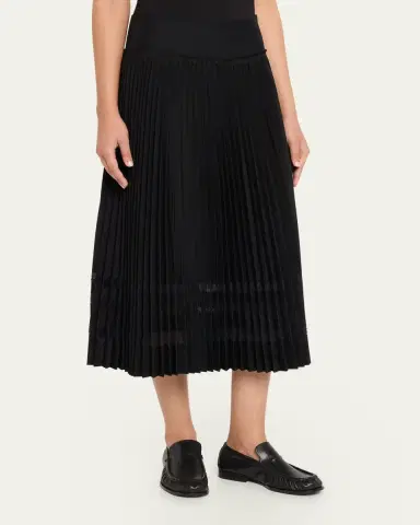 3.1 Phillip Lim Pleated A-Line Midi Skirt | Thumbnail 4 3.1 Phillip Lim Pleated A-Line Midi Skirt | Thumbnail 4