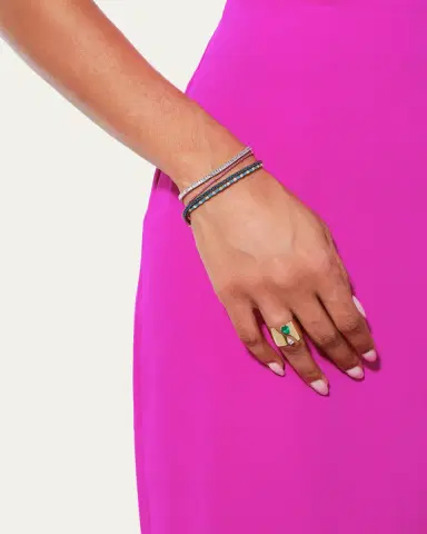 Lana Thin Pink Sapphire Tennis Bracelet | Thumbnail 2 Lana Thin Pink Sapphire Tennis Bracelet | Thumbnail 2