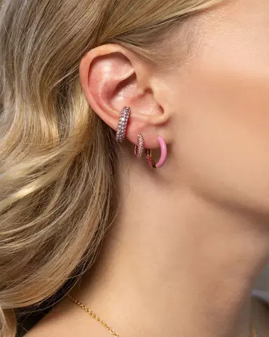 Emily P. Wheeler Desert Pink Sapphire Ear Cuff, Single | Thumbnail 2 Emily P. Wheeler Desert Pink Sapphire Ear Cuff, Single | Thumbnail 2
