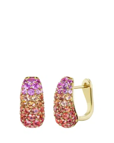Emily P. Wheeler 18K Yellow Gold Holly Sapphire Huggie Earrings | Thumbnail 1 Emily P. Wheeler 18K Yellow Gold Holly Sapphire Huggie Earrings | Thumbnail 1