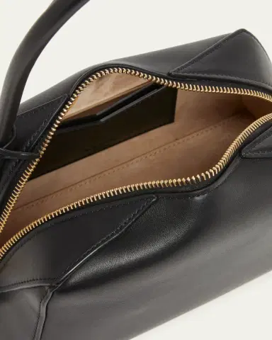 Alaïa Le Bouledogue Dome Leather Shoulder Bag | Thumbnail 4 Alaïa Le Bouledogue Dome Leather Shoulder Bag | Thumbnail 4