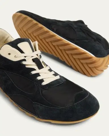 Bottega Veneta Men's Orbit Flash Nylon and Suede Low-Top Sneakers | Thumbnail 5 Bottega Veneta Men's Orbit Flash Nylon and Suede Low-Top Sneakers | Thumbnail 5