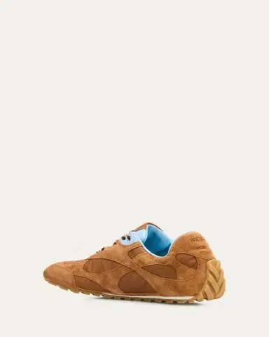 Bottega Veneta Men's Orbit Flash Nylon and Suede Low-Top Sneakers | Thumbnail 8 Bottega Veneta Men's Orbit Flash Nylon and Suede Low-Top Sneakers | Thumbnail 8