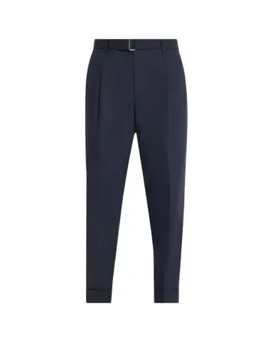 OFFICINE GÉNÉRALE Hugo Cotton Poplin Tailored Pants | Thumbnail 1 OFFICINE GÉNÉRALE Hugo Cotton Poplin Tailored Pants | Thumbnail 1