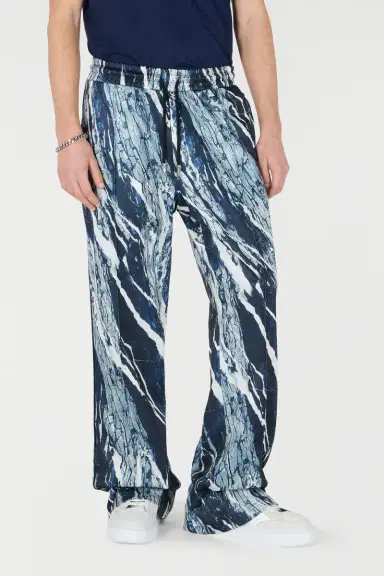 Roberto Cavalli Marble-Print Sports Pants | Thumbnail 2 Roberto Cavalli Marble-Print Sports Pants | Thumbnail 2