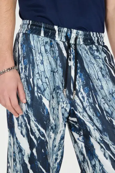 Roberto Cavalli Marble-Print Sports Pants | Thumbnail 5 Roberto Cavalli Marble-Print Sports Pants | Thumbnail 5