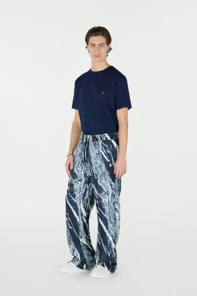 Roberto Cavalli Marble-Print Sports Pants | Thumbnail 7 Roberto Cavalli Marble-Print Sports Pants | Thumbnail 7