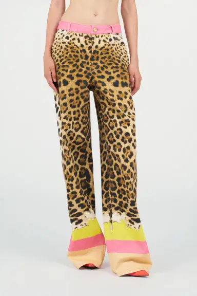Roberto Cavalli Jeans with Cavalli Pop Print | Thumbnail 2 Roberto Cavalli Jeans with Cavalli Pop Print | Thumbnail 2