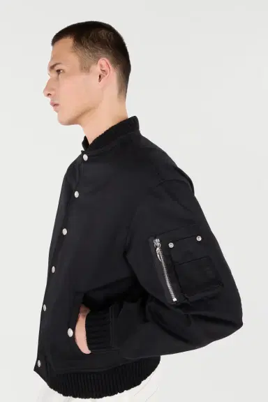 Roberto Cavalli Padded Bomber Jacket | Thumbnail 5 Roberto Cavalli Padded Bomber Jacket | Thumbnail 5