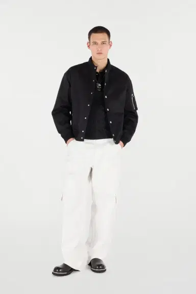Roberto Cavalli Padded Bomber Jacket | Thumbnail 7 Roberto Cavalli Padded Bomber Jacket | Thumbnail 7