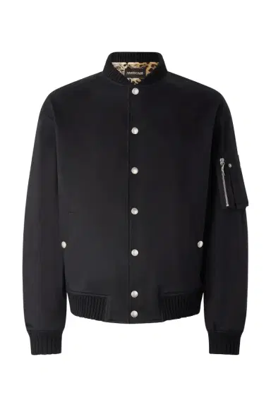 Roberto Cavalli Padded Bomber Jacket | Thumbnail 1 Roberto Cavalli Padded Bomber Jacket | Thumbnail 1