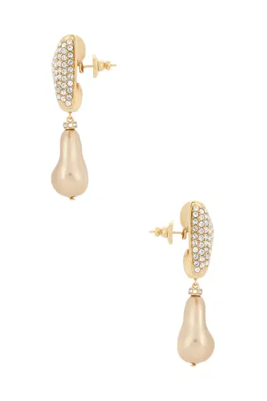 Valentino Garavani Sans Fin Perla Barocca Earrings | Thumbnail 3 Valentino Garavani Sans Fin Perla Barocca Earrings | Thumbnail 3