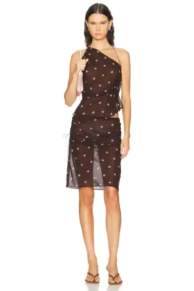 L'Academie Ramona Midi Skirt | Thumbnail 5 L'Academie Ramona Midi Skirt | Thumbnail 5