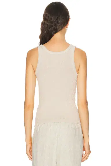 Enza Costa Military Rib Crop Tank Top | Thumbnail 3 Enza Costa Military Rib Crop Tank Top | Thumbnail 3