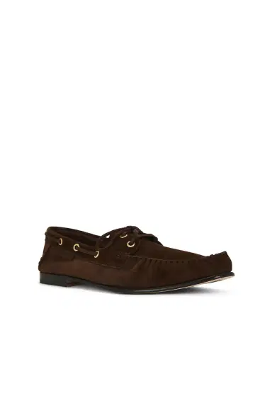 Tom Ford Suede Theo Boat Shoe | Thumbnail 2 Tom Ford Suede Theo Boat Shoe | Thumbnail 2