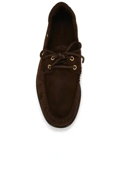 Tom Ford Suede Theo Boat Shoe | Thumbnail 4 Tom Ford Suede Theo Boat Shoe | Thumbnail 4