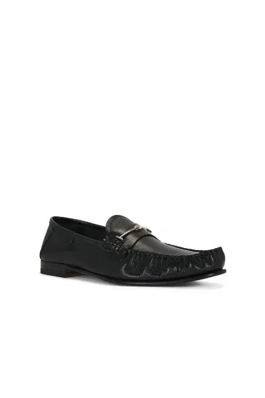 Tom Ford Shiny Goat Leather Double T Hardware Ripley Loafer | Thumbnail 2 Tom Ford Shiny Goat Leather Double T Hardware Ripley Loafer | Thumbnail 2