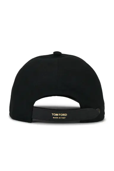 Tom Ford Canvas And Smooth Leather Cap | Thumbnail 2 Tom Ford Canvas And Smooth Leather Cap | Thumbnail 2
