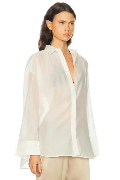 By Malene Birger Derris Soft Organza Top | Thumbnail 2 By Malene Birger Derris Soft Organza Top | Thumbnail 2