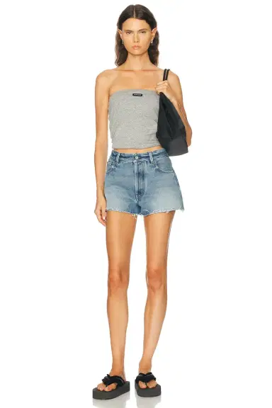 Miu Miu Denim Short | Thumbnail 5 Miu Miu Denim Short | Thumbnail 5