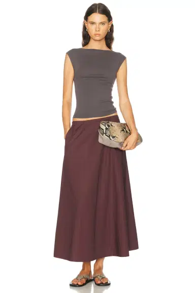 By Malene Birger Pheobes Skirt | Thumbnail 5 By Malene Birger Pheobes Skirt | Thumbnail 5