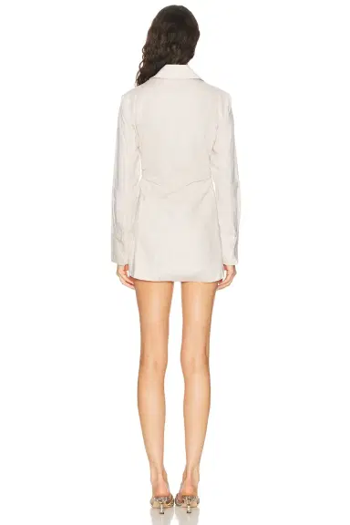 L'Academie Lotta Linen Mini Dress | Thumbnail 6 L'Academie Lotta Linen Mini Dress | Thumbnail 6