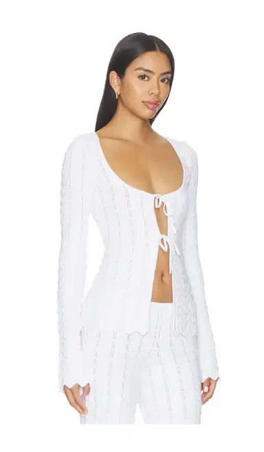 Lovers and Friends Polly Tie Front Cardigan | Thumbnail 2 Lovers and Friends Polly Tie Front Cardigan | Thumbnail 2