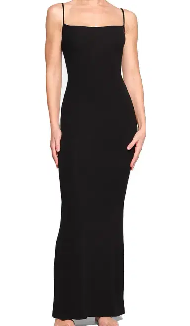Skims Soft Lounge Long Slip Dress | Thumbnail 3 Skims Soft Lounge Long Slip Dress | Thumbnail 3