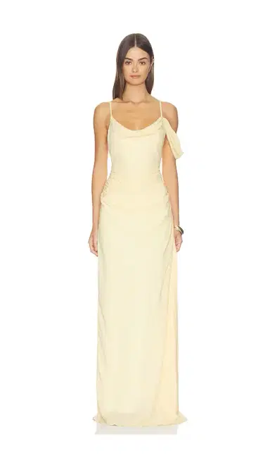 With Harper Lu Draped Gown | Thumbnail 1 With Harper Lu Draped Gown | Thumbnail 1