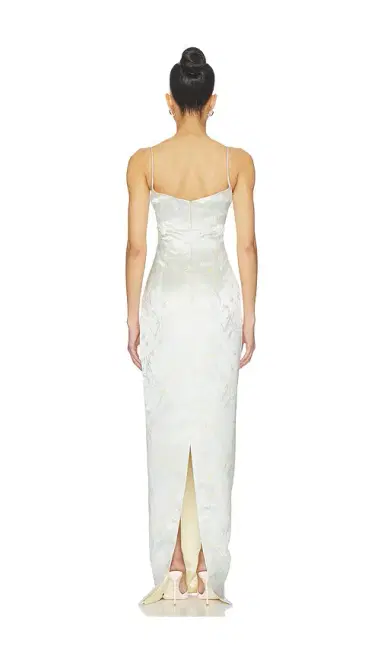 SAU LEE Constance Jacquard Gown | Thumbnail 3 SAU LEE Constance Jacquard Gown | Thumbnail 3