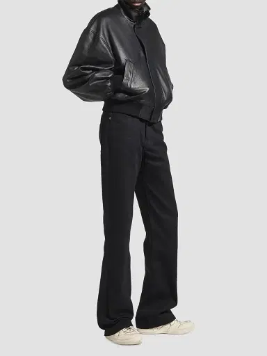 Balenciaga Women's Straight Fit Pants - Black - Size 25 | Thumbnail 2 Balenciaga Women's Straight Fit Pants - Black - Size 25 | Thumbnail 2