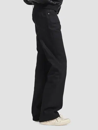 Balenciaga Women's Straight Fit Pants - Black - Size 25 | Thumbnail 4 Balenciaga Women's Straight Fit Pants - Black - Size 25 | Thumbnail 4