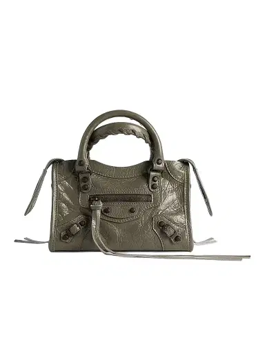 Balenciaga Women's Le City Top Handle Bag - Army Green | Thumbnail 1 Balenciaga Women's Le City Top Handle Bag - Army Green | Thumbnail 1
