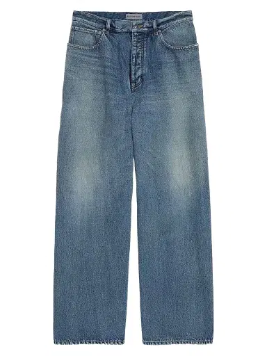 Balenciaga Men's Baggy Pants - Dark Blue | Thumbnail 1 Balenciaga Men's Baggy Pants - Dark Blue | Thumbnail 1