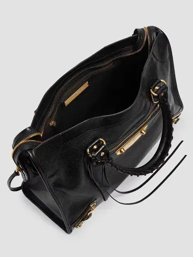 Balenciaga Women's Le City Uptown Tote Bag - Black | Thumbnail 4 Balenciaga Women's Le City Uptown Tote Bag - Black | Thumbnail 4