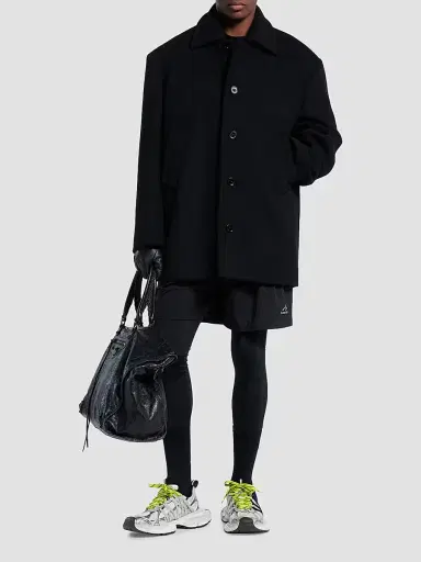 Balenciaga Men's 3XL Interlace Sneakers - Grey Neon Yellow - Size 13 | Thumbnail 7 Balenciaga Men's 3XL Interlace Sneakers - Grey Neon Yellow - Size 13 | Thumbnail 7