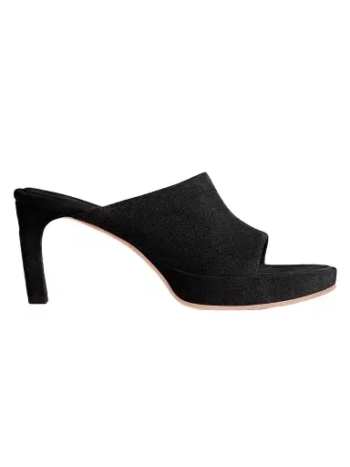 Balenciaga Women's Fargo Mules - Black | Thumbnail 1 Balenciaga Women's Fargo Mules - Black | Thumbnail 1