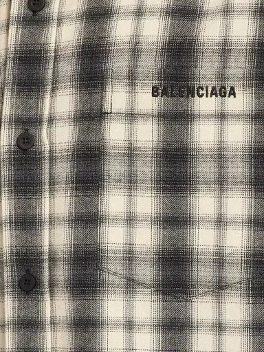 Balenciaga Men's Regular Fit Shirt - Multicolored | Thumbnail 6 Balenciaga Men's Regular Fit Shirt - Multicolored | Thumbnail 6