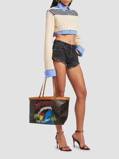 Balenciaga Women's Select Tote Bag - Black Multi | Thumbnail 2 Balenciaga Women's Select Tote Bag - Black Multi | Thumbnail 2