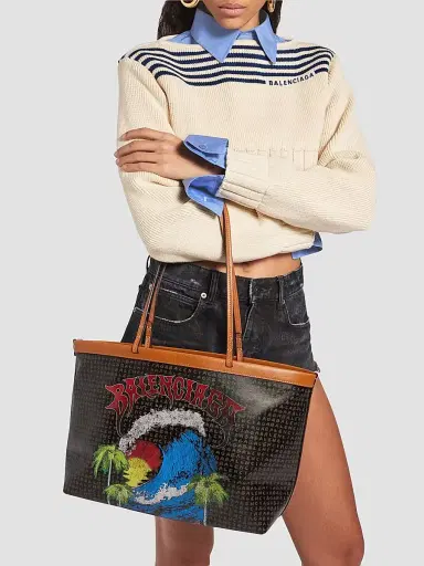 Balenciaga Women's Select Tote Bag - Black Multi | Thumbnail 3 Balenciaga Women's Select Tote Bag - Black Multi | Thumbnail 3