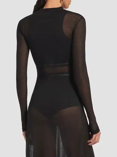 Balenciaga Women's Techwear Bra Tank Top - Black - Size Medium | Thumbnail 4 Balenciaga Women's Techwear Bra Tank Top - Black - Size Medium | Thumbnail 4