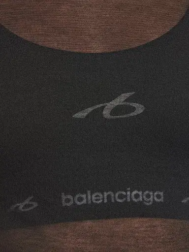 Balenciaga Women's Techwear Bra Tank Top - Black - Size Medium | Thumbnail 6 Balenciaga Women's Techwear Bra Tank Top - Black - Size Medium | Thumbnail 6