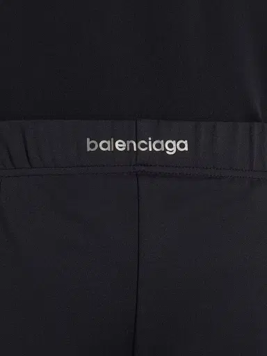 Balenciaga Men's Techwear Shorts - Navy White | Thumbnail 5 Balenciaga Men's Techwear Shorts - Navy White | Thumbnail 5