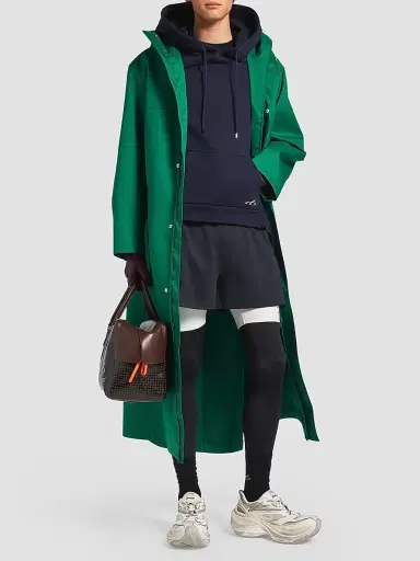 Balenciaga Men's Techwear Shorts - Navy White | Thumbnail 6 Balenciaga Men's Techwear Shorts - Navy White | Thumbnail 6