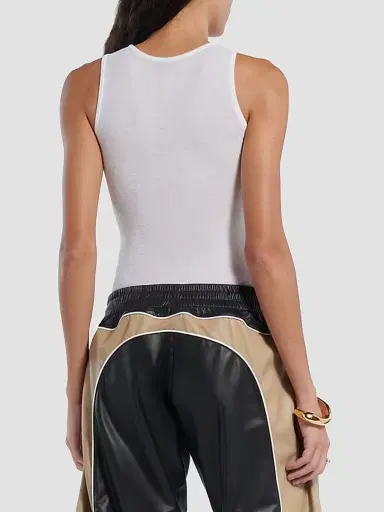 Balenciaga Women's Tank Top - White | Thumbnail 4 Balenciaga Women's Tank Top - White | Thumbnail 4